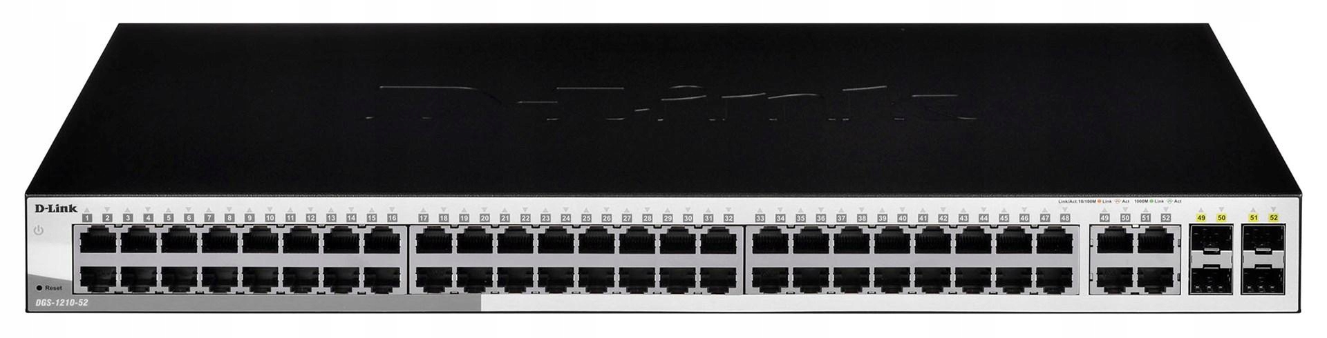 D-LINK 48 10/100/1000 Base-T port with 4 x 1000Base-T /SFP ports — 3