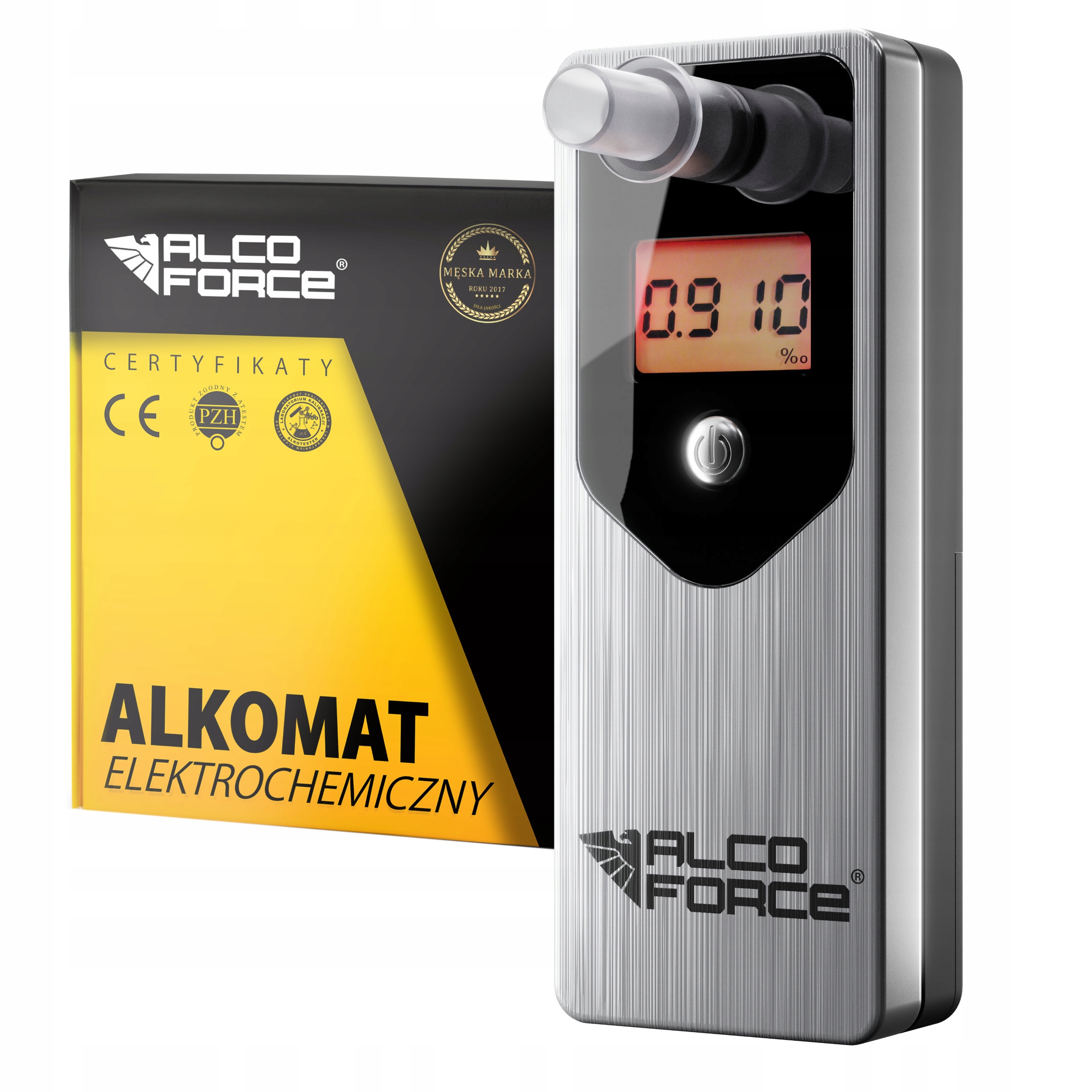 

Alkomat elektrochemiczny AlcoForce Evo Precyzyjny