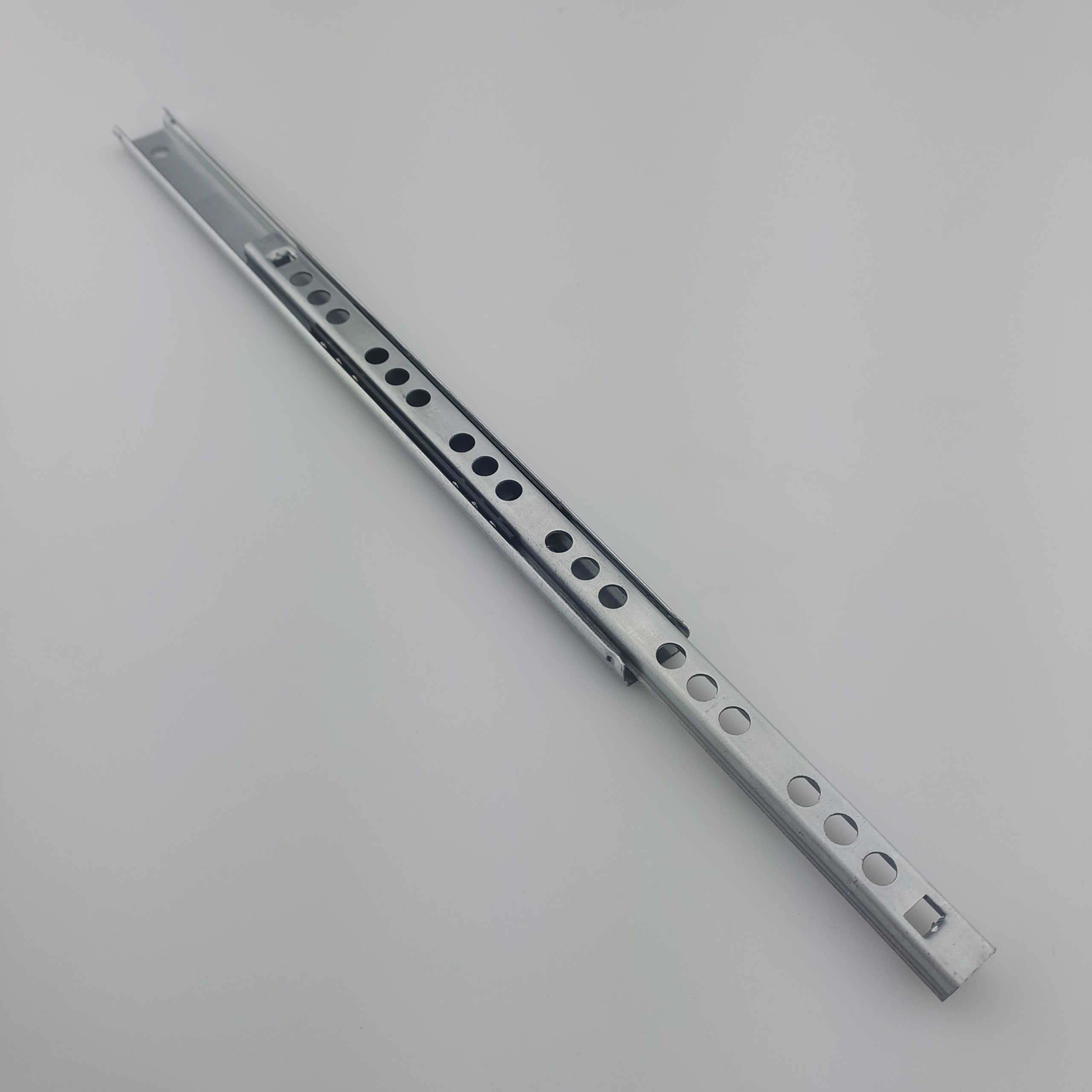 2x PROWADNICA MEBLOWA KULKOWA PROWADNICA DO SZUFLAD DO MEBLI L-278mm H-17mm Marka inna