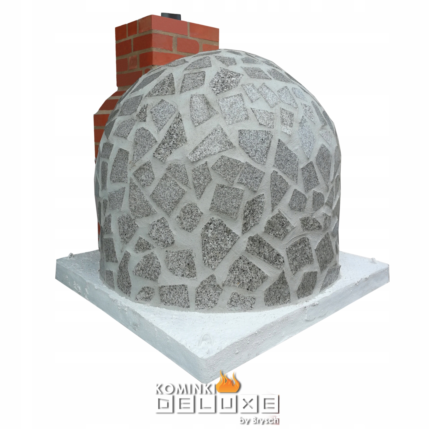 Piec chlebowy pizzy opalany drewnem STROMBOLI 130 Szerokość produktu 130 cm