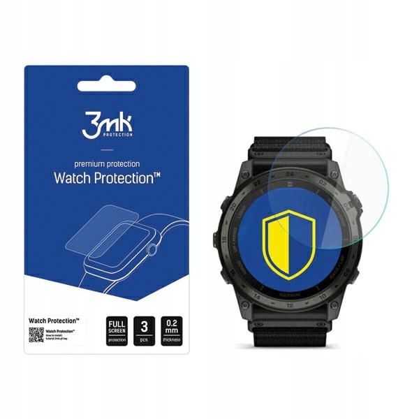 Szkło hybrydowe 3MK FlexibleGlass Watch do Garmin Quatix 7 Amoled Edition