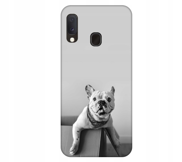 

Etui pokrowiec do Samsung Galaxy A20e Pies buldog