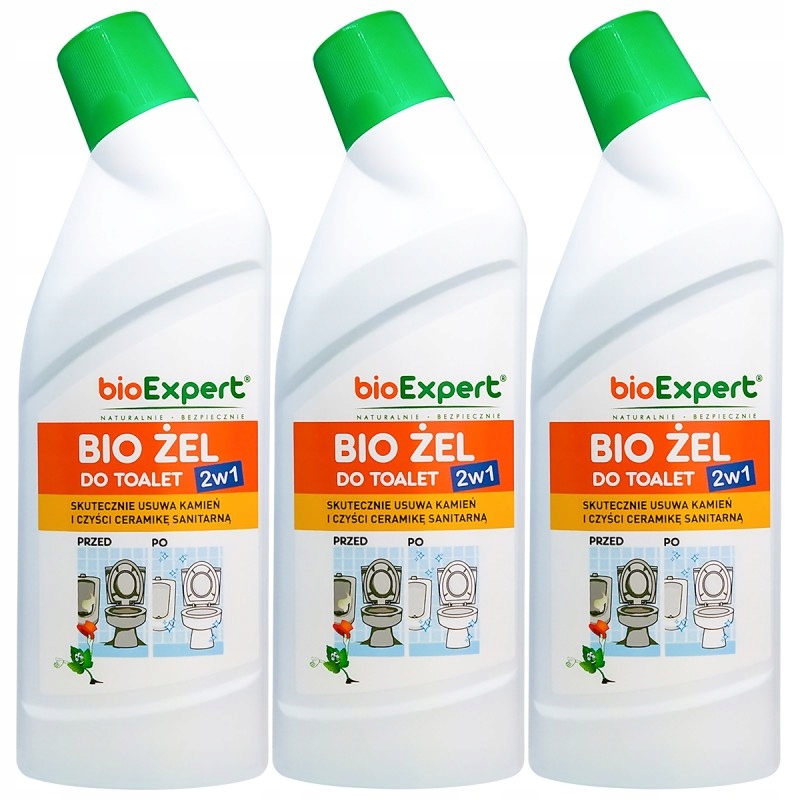 

bioExpert Ekologiczny Żel Bio Wc 2w1 Neutralny 3s.