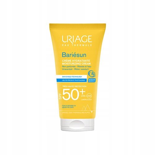 Uriage Bariesun Krem nawilżający do skóry wrażliwej Spf 50+, 50 ml