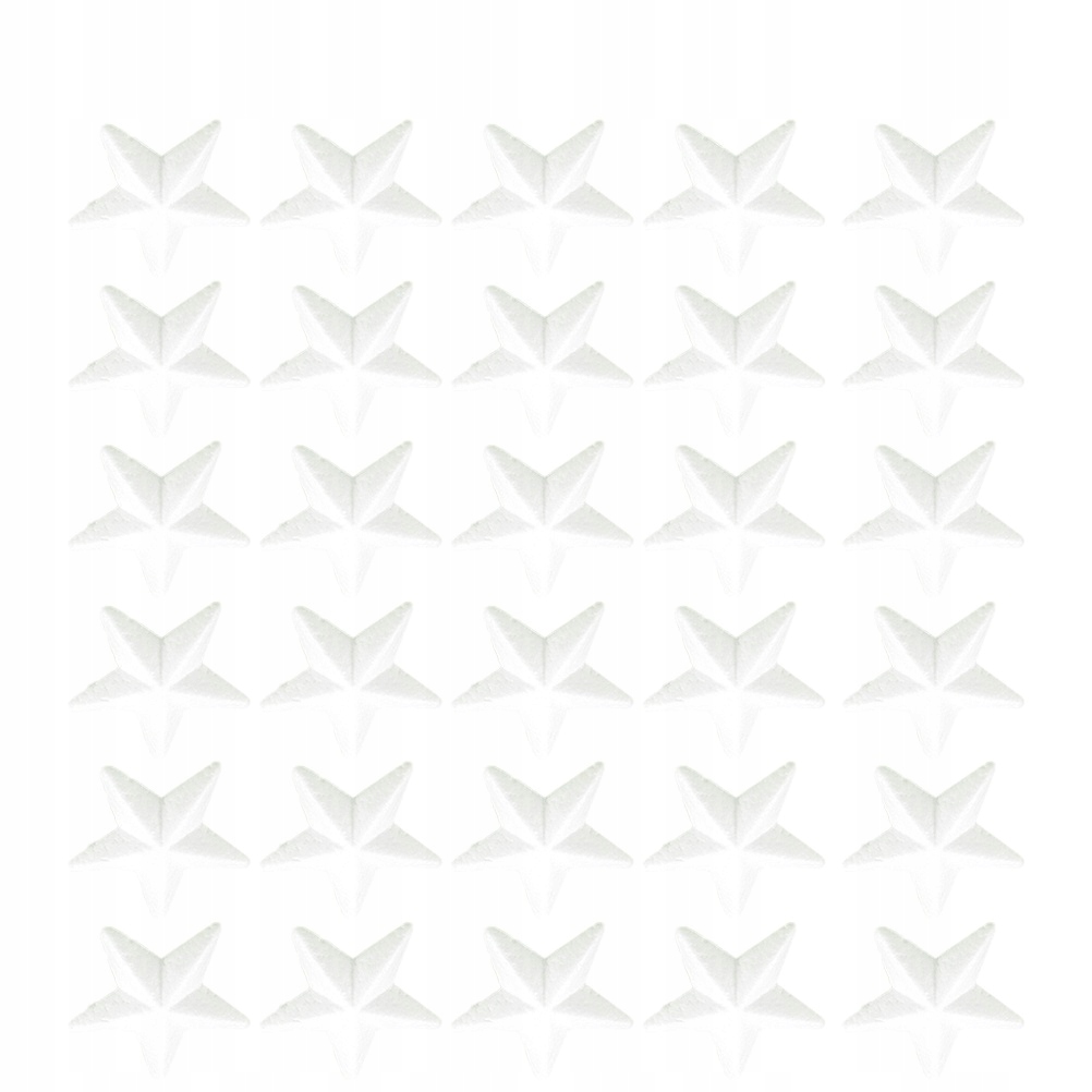30Pcs Durable Foam Pentagram Crafts for Romantic and Kids DIY Use