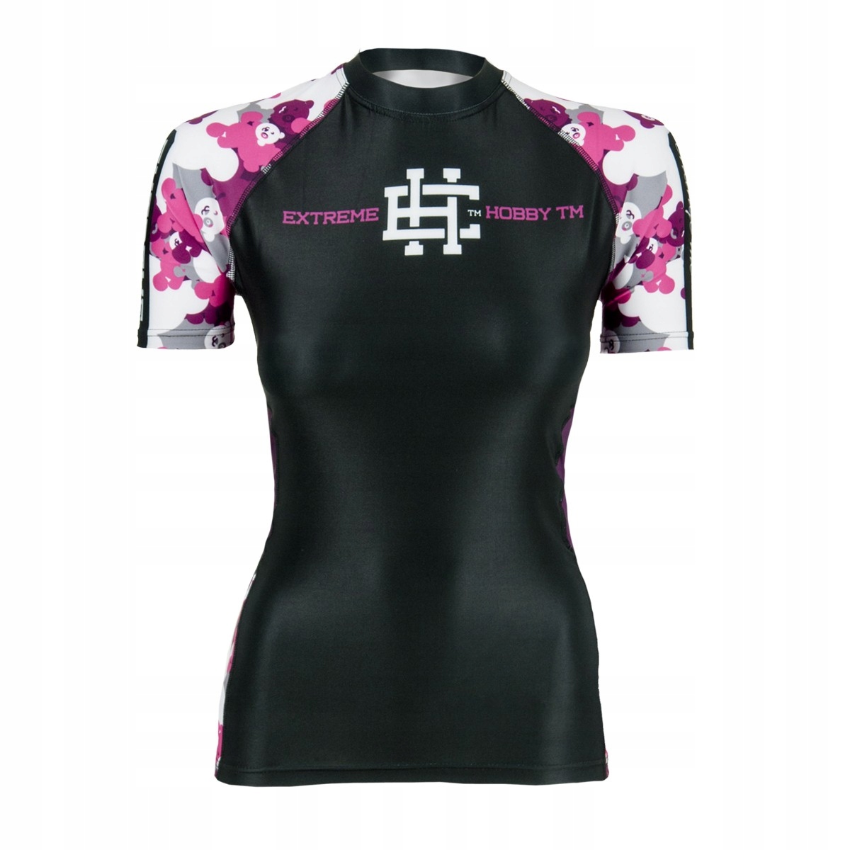 Rashguard Koszulka Sportowa Damska na siłownię Extreme Hobby Teddy Bear L