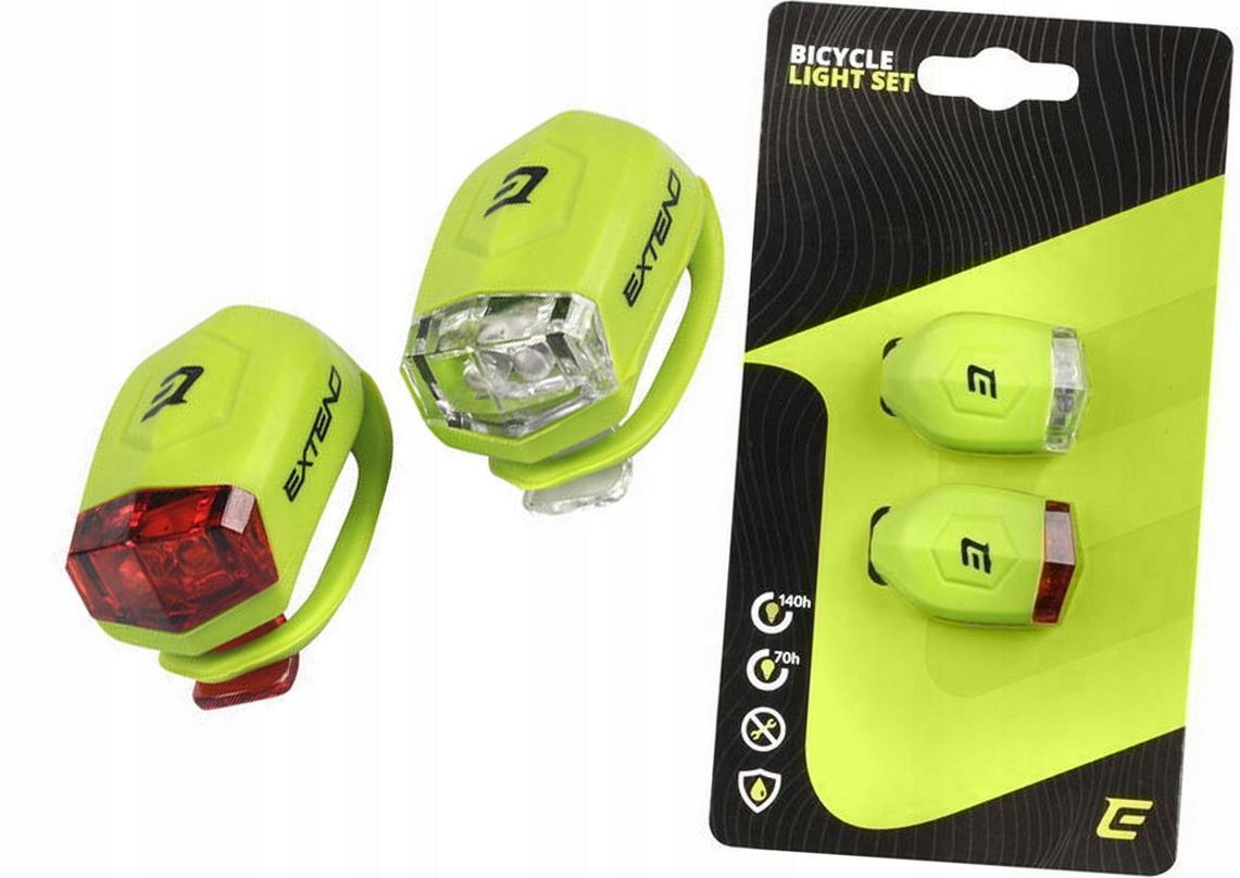 Zestaw oświetlenia Extend FROGGIES lime