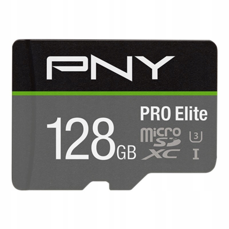 

Karta microSD Sdxc Pny Pro Elite 128GB V30 U3 A1