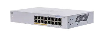 Cisco switch CBS110-16PP (16xGbE, 8xPoE+, 64W, fanless) Refresh…