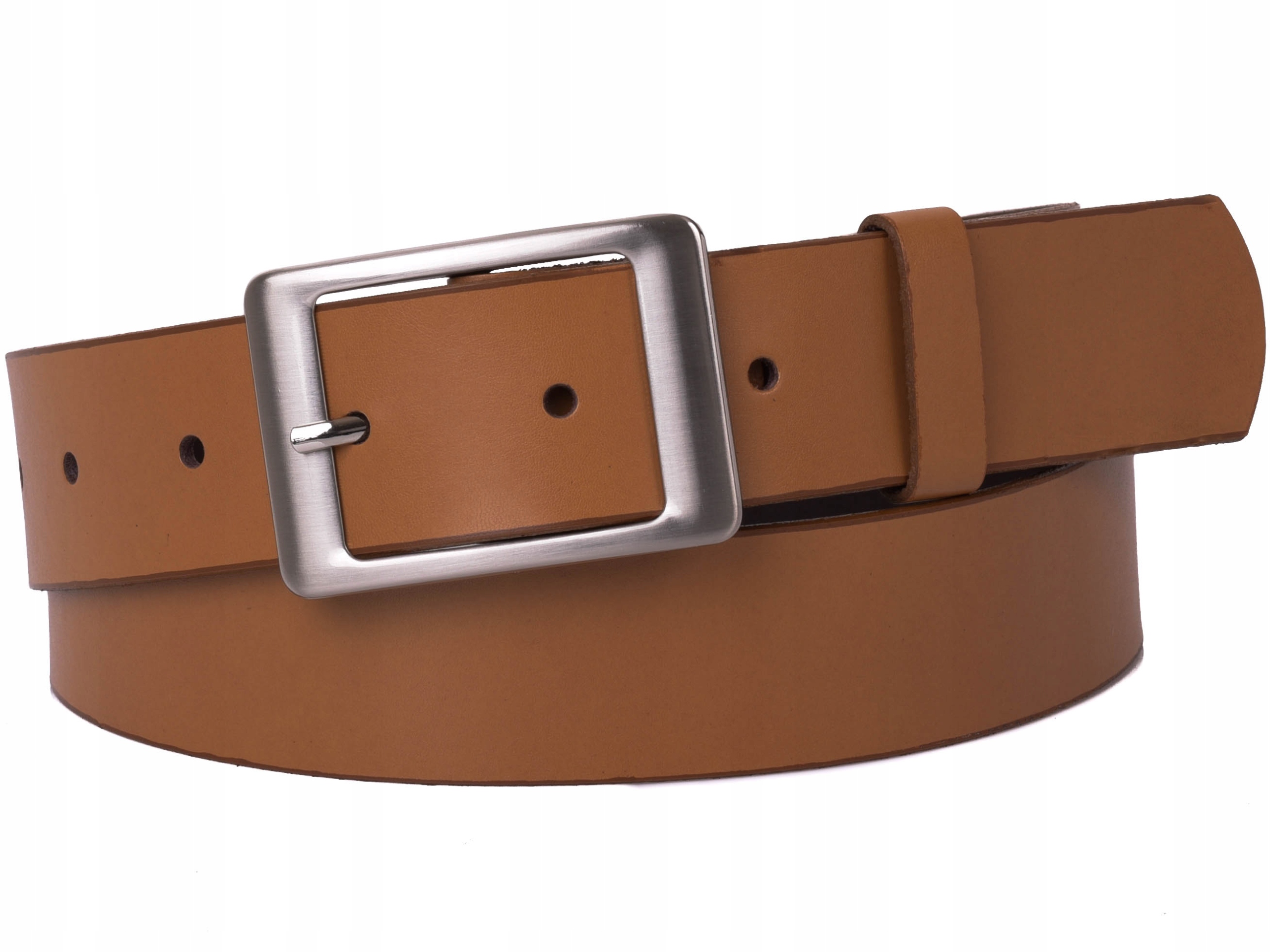 

Damski Skórzany pasek 4cm Tofi |105obw