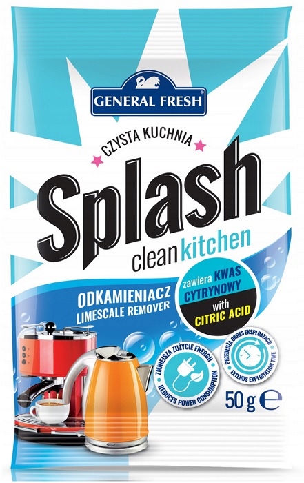 

General Fresh Splash Odkamieniacz w proszku 50g