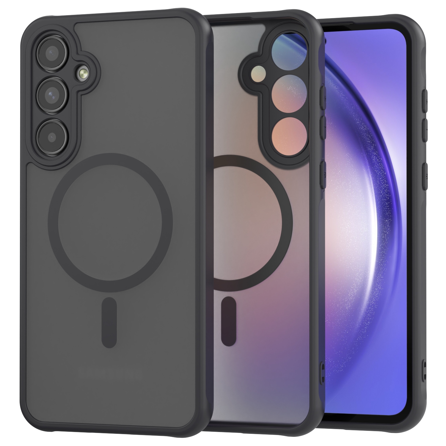 ETUI DO GALAXY A55 5G HYBRID MAG CASE MAGNETYCZNE MATOWE DO MAGSAFE