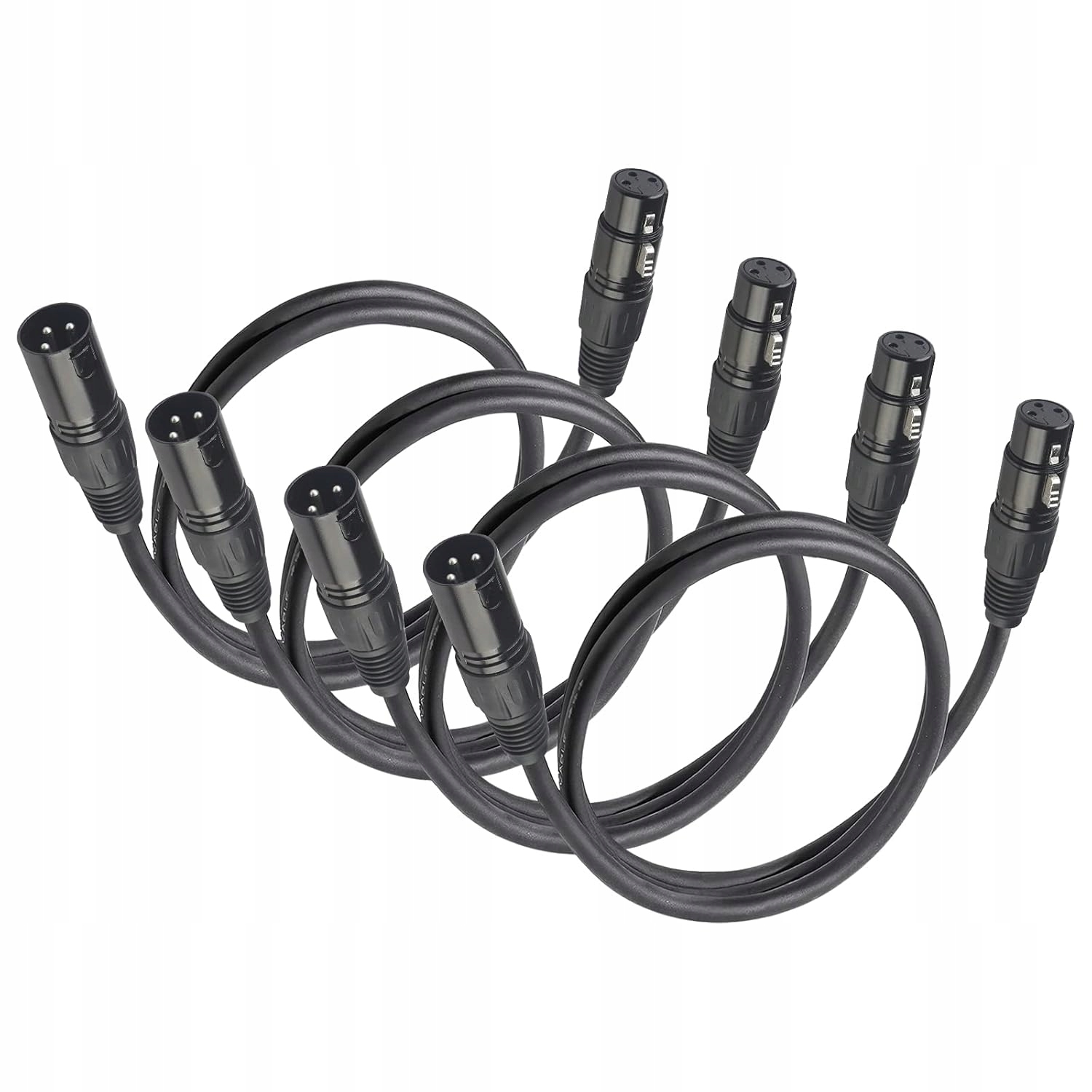 10 Ks Kabel Xlr Pro Světla Odolný Pro Signál Cable podpora DMX512 3PIN