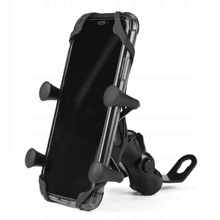 

Uchwyt motocyklowy na telefon ładowarka Usb 2,1A