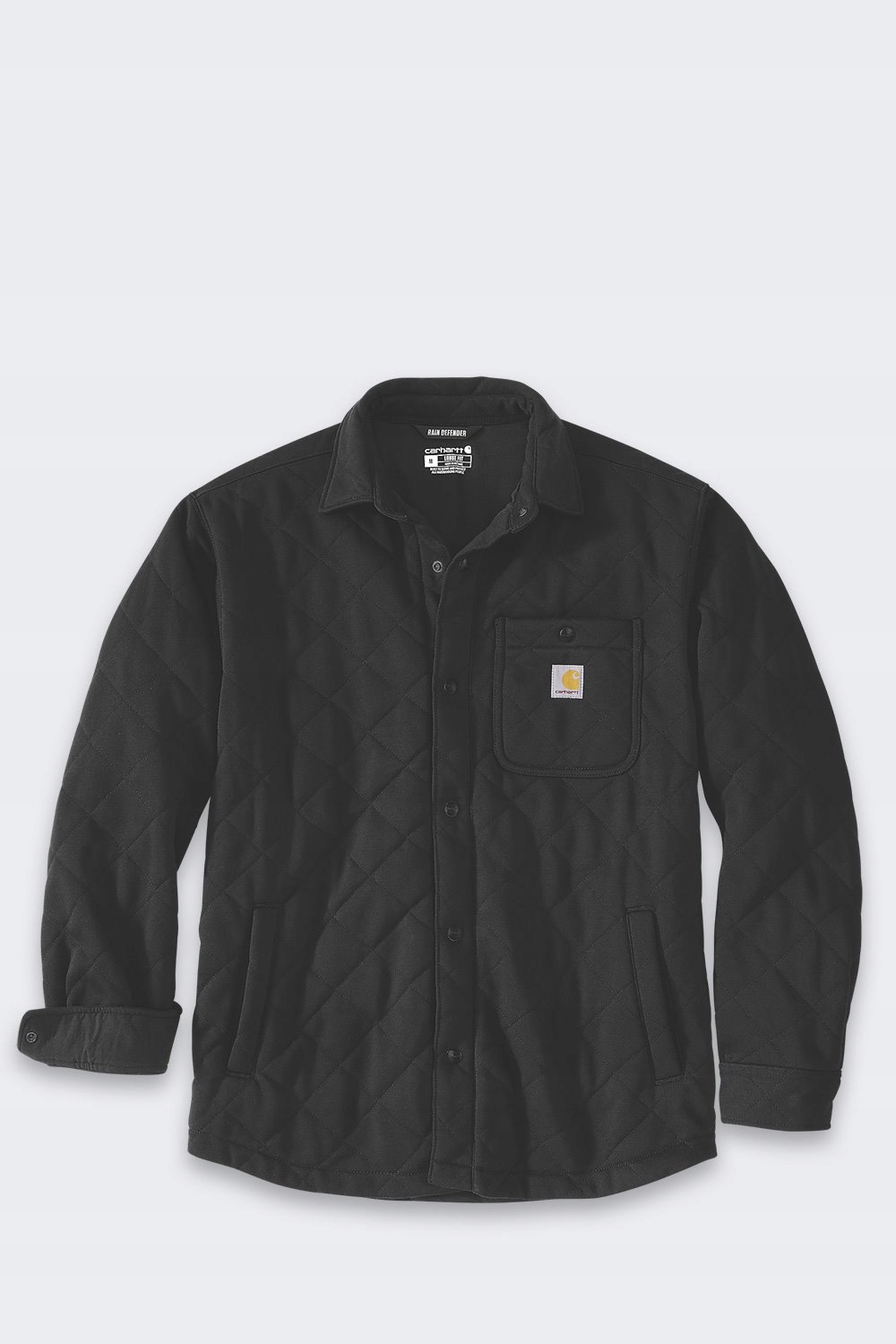 Košile Carhartt Rain Defender Quilted Black