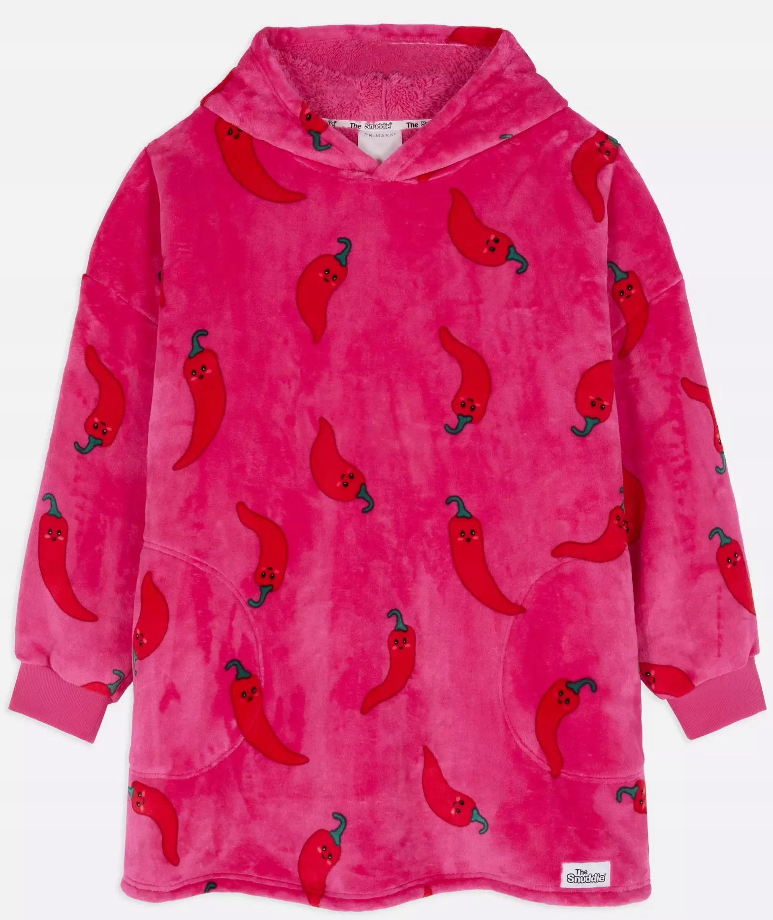 MEGA RÓŻOWY KOC Z RĘKAWAMI SNUDDIE KOCOBLUZA M/L Marka Primark
