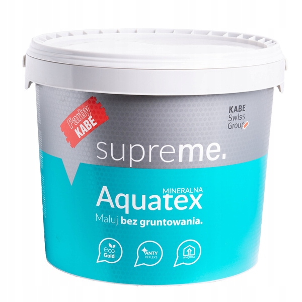 

Aquatex Farba krzemianowa oddychająca 10l