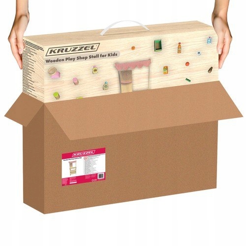 Stragan drewniany z akcesoriami Kruzzel 24888 Marka Kruzzel