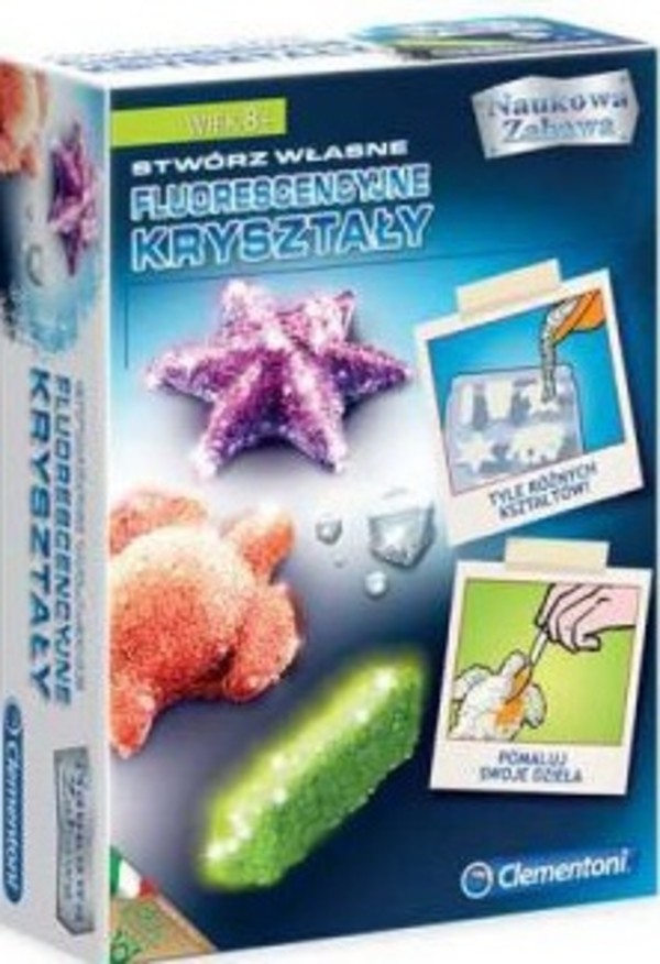 

Naukowa zabawa Fluorescencyjne Kryształy