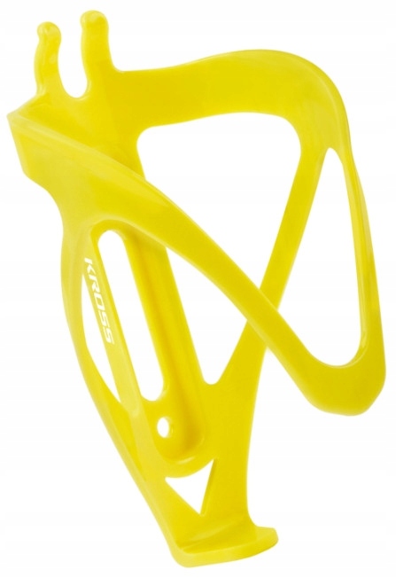 Kross grid 2.0 koszyk rowerowy na bidon żółty