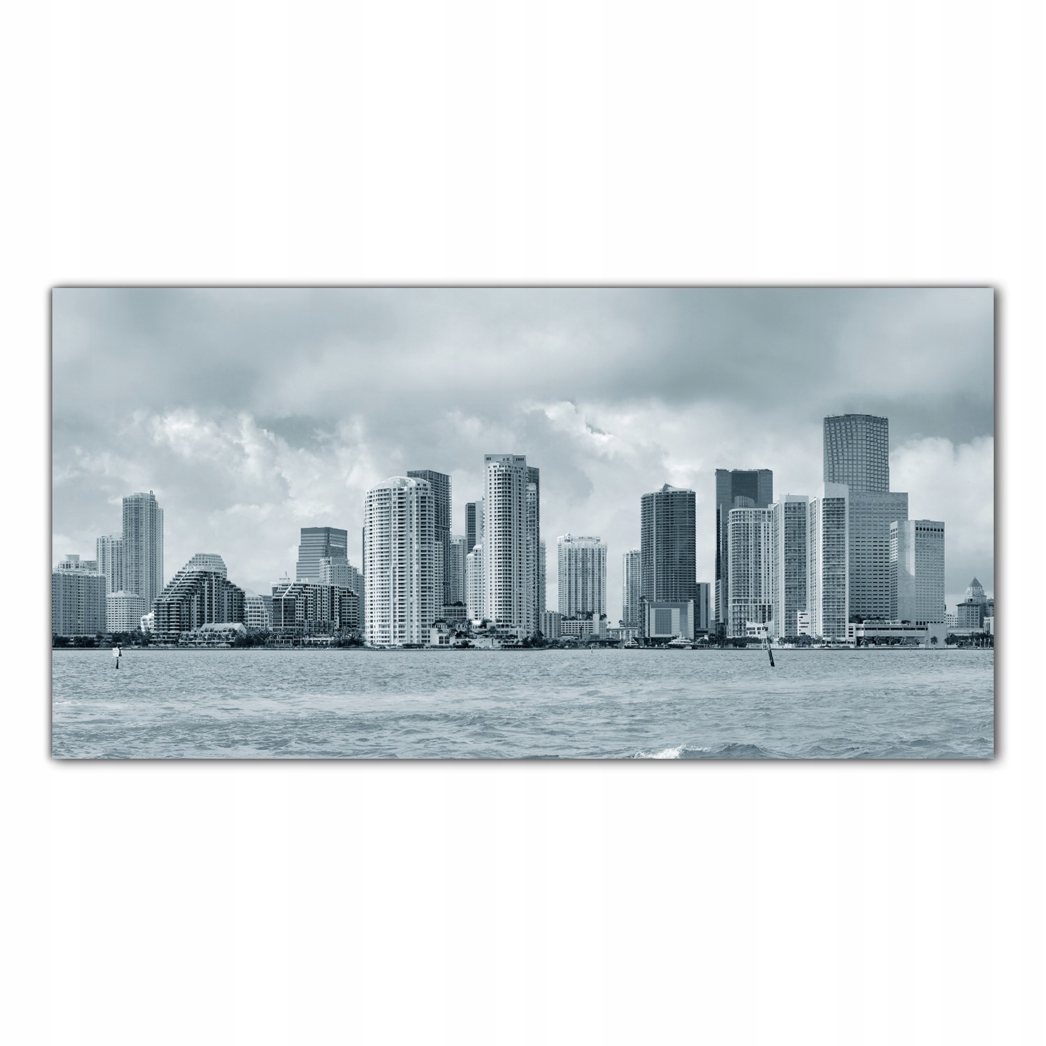 Miami Město Usa 140x70 Ochranný kuchyňský panel