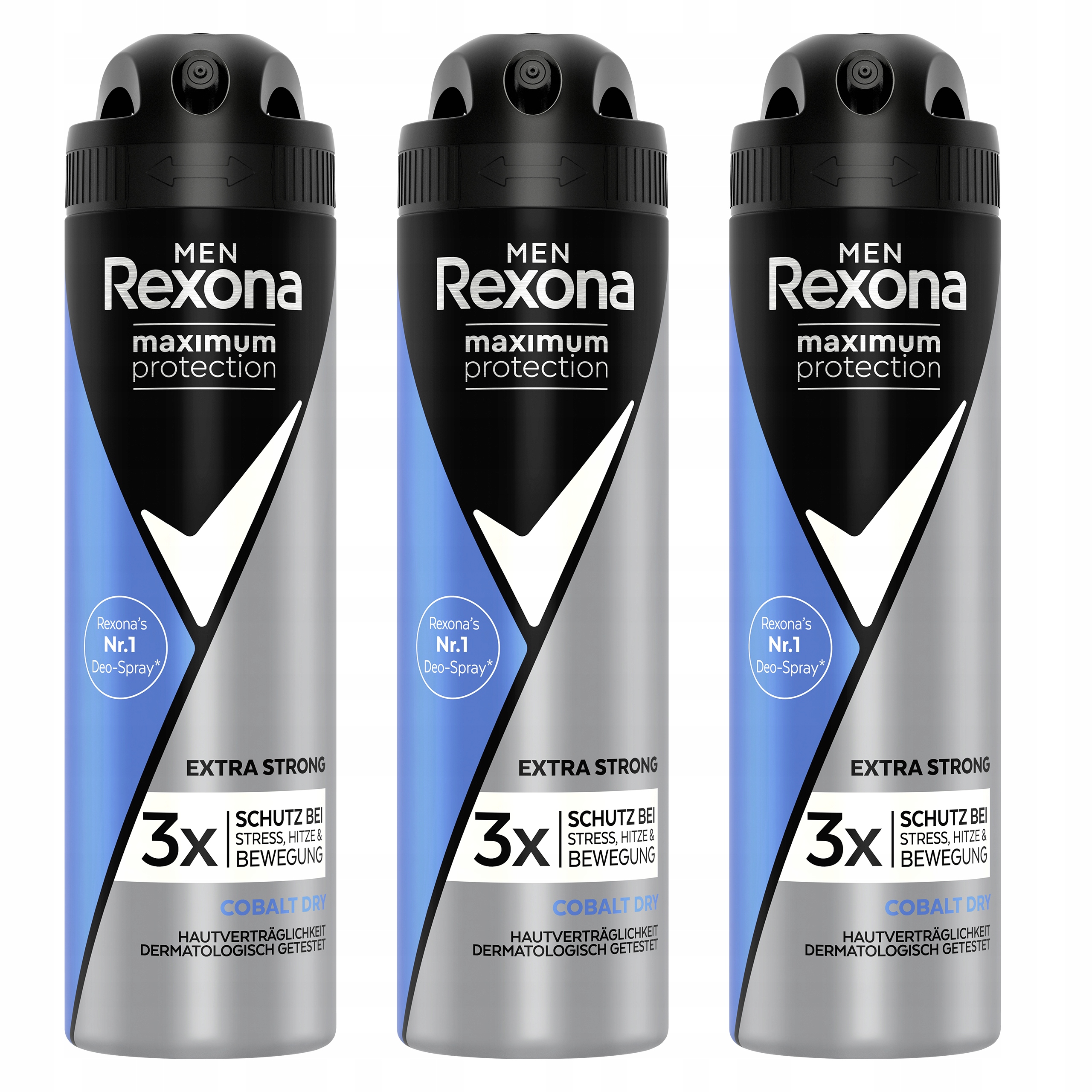 

Rexona Maximum Cobalt Antyperspirant męski 150mlx3