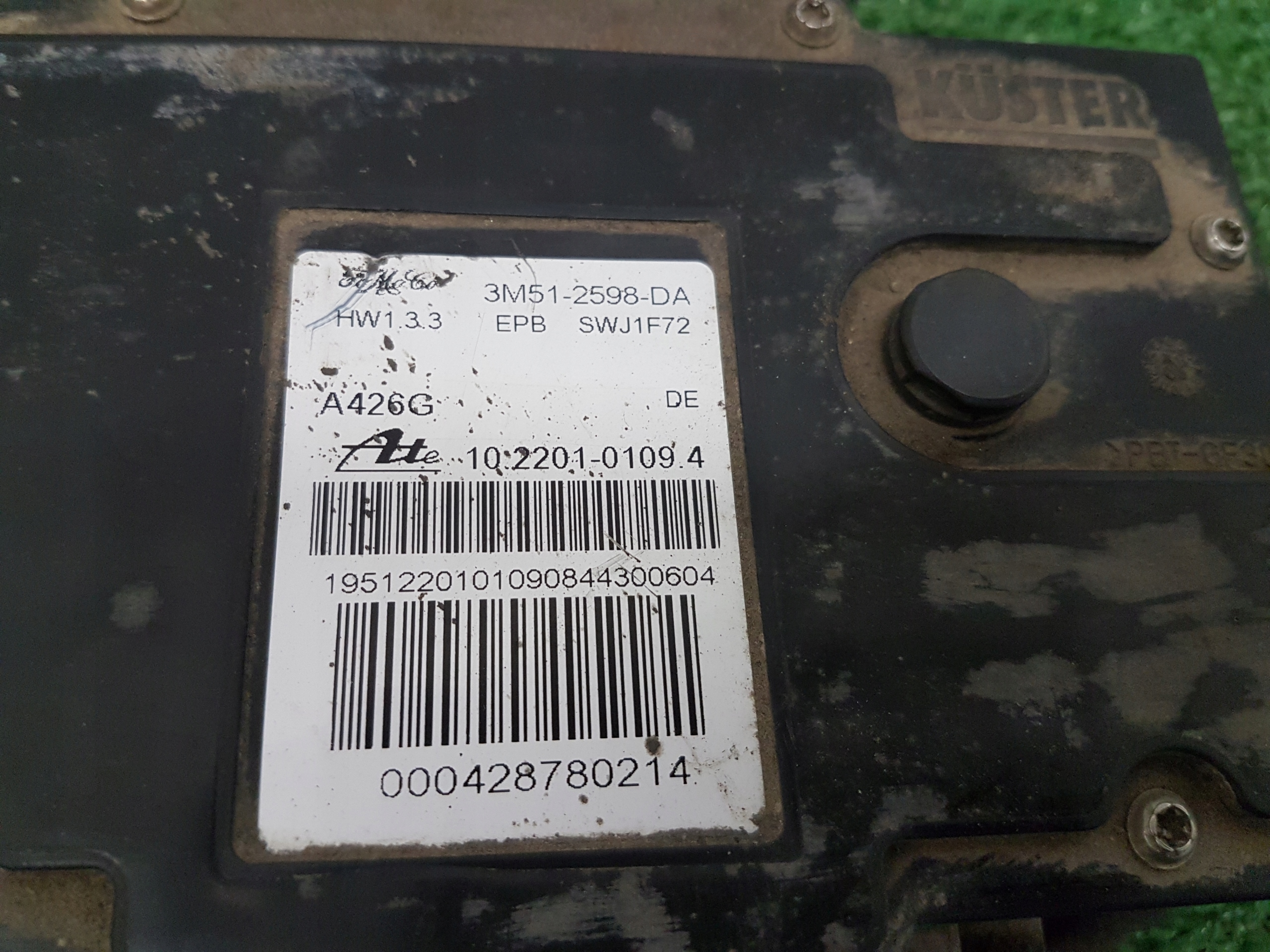 mechanismus elektrická brzda FOCUS C-MAX ATE FOMOCO KUSTER 3M51-2598-DA