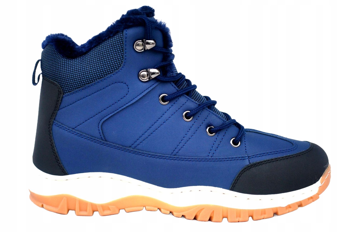 BUTY OCIEPLANE ZIMOWE ŚNIEGOWCE TREKINGOWE SPORTOWE SZYTE TRAPERY MOCNE Kod producenta ŚNIEGOWCE SPORTOWE ZIMOWE MOCNE