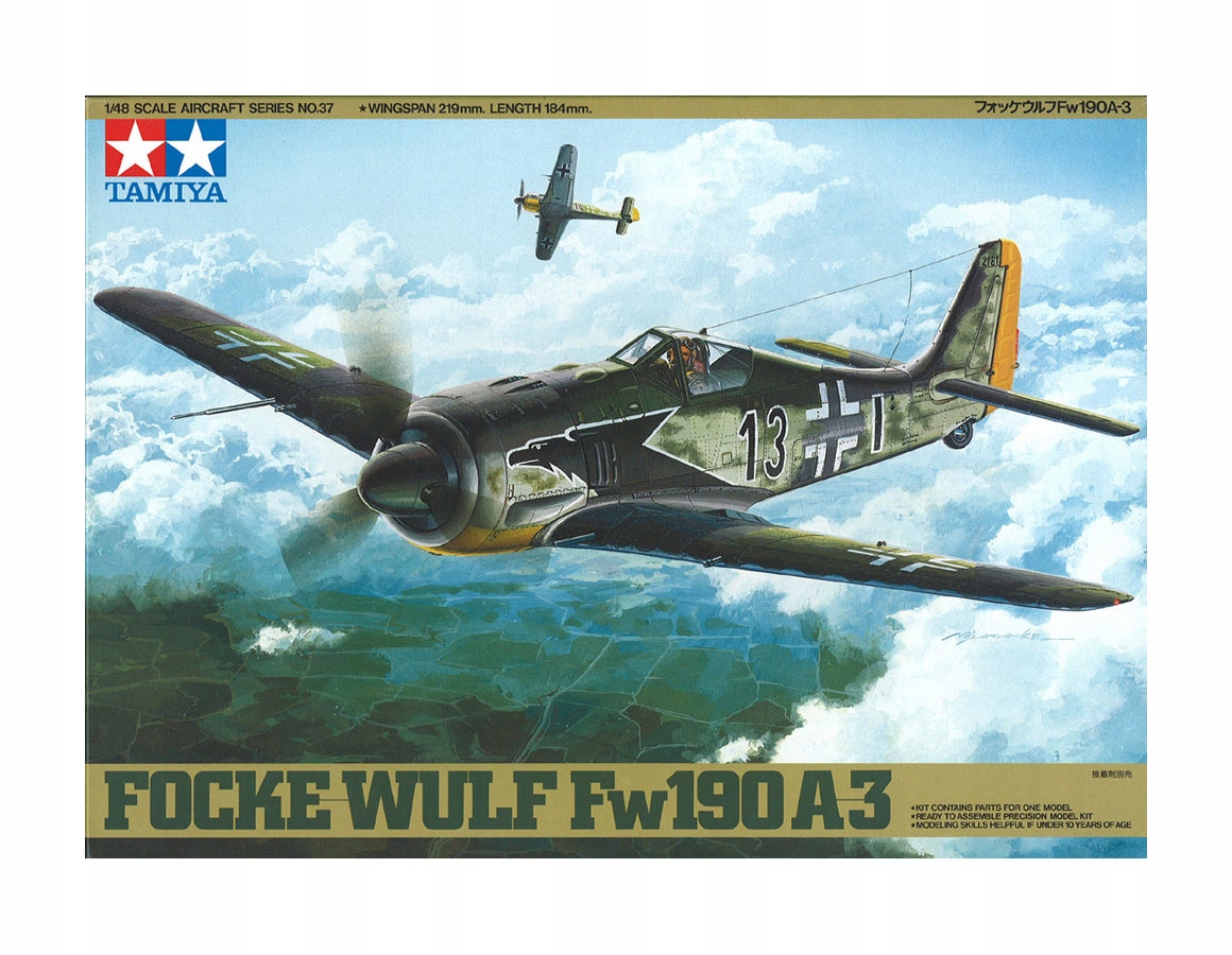 Tamiya 61037, Focke-Wulf Fw190 A-3 1:48