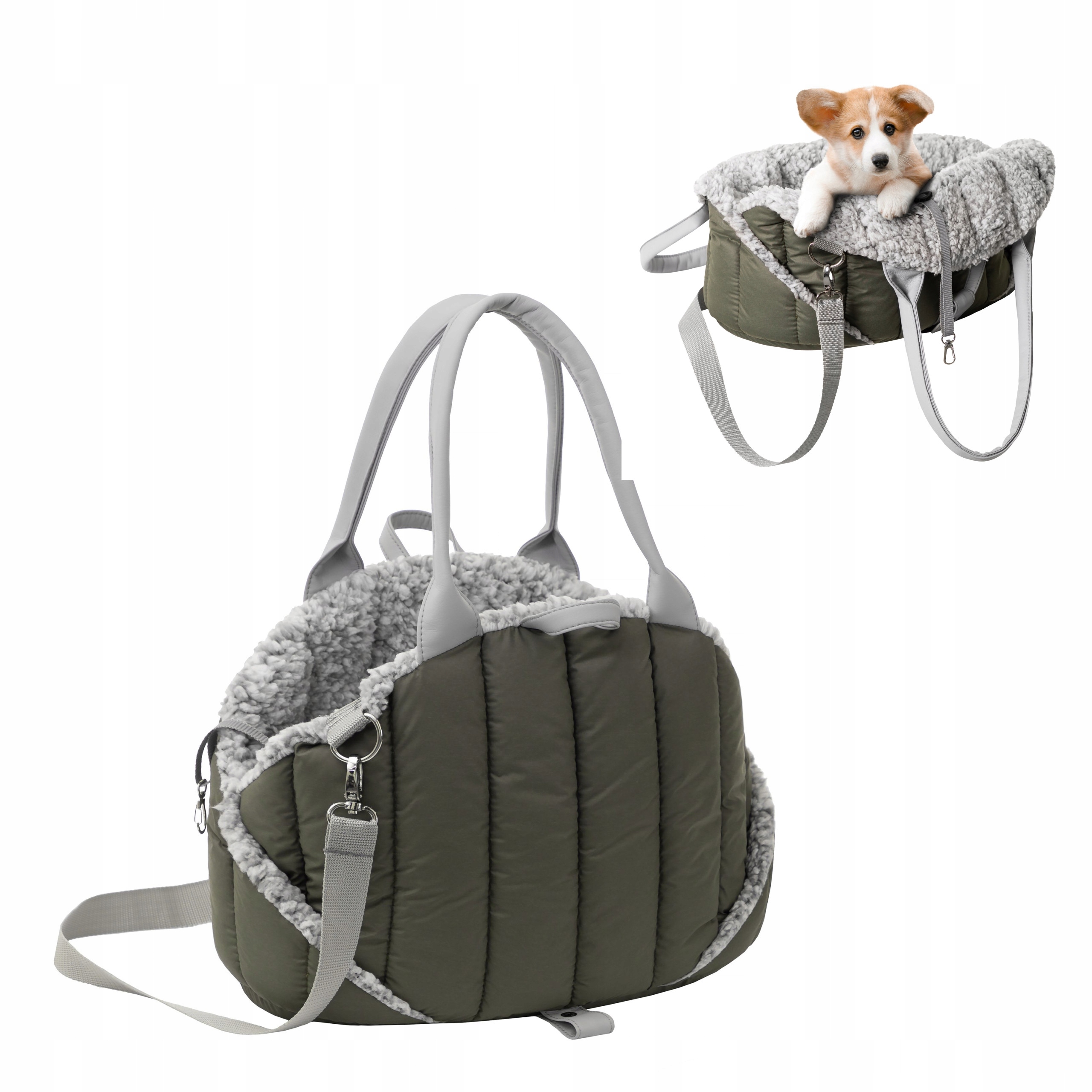 Transporter Mała Torba Nosidło dla psa kota 3w1 legowisko fotelik 38x42x28