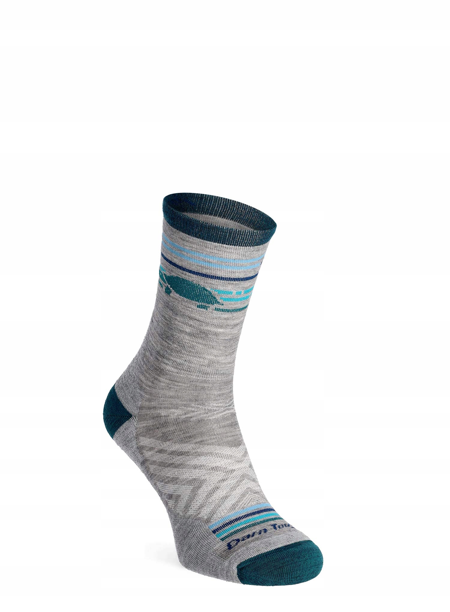 Skarpety damskie Darn Tough Pacer Micro Crew Ultra-Lightweight gray 35-37,5