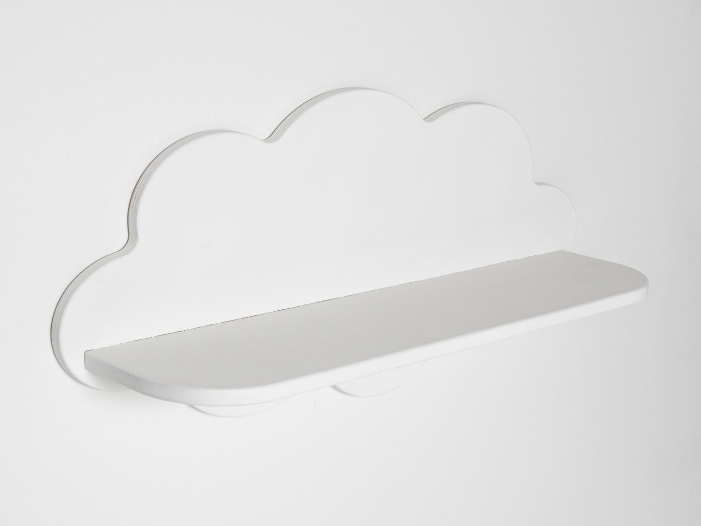 Półka chmurka mini. Biała 43cm. DWA-TAK Kod producenta polka-biała_mini
