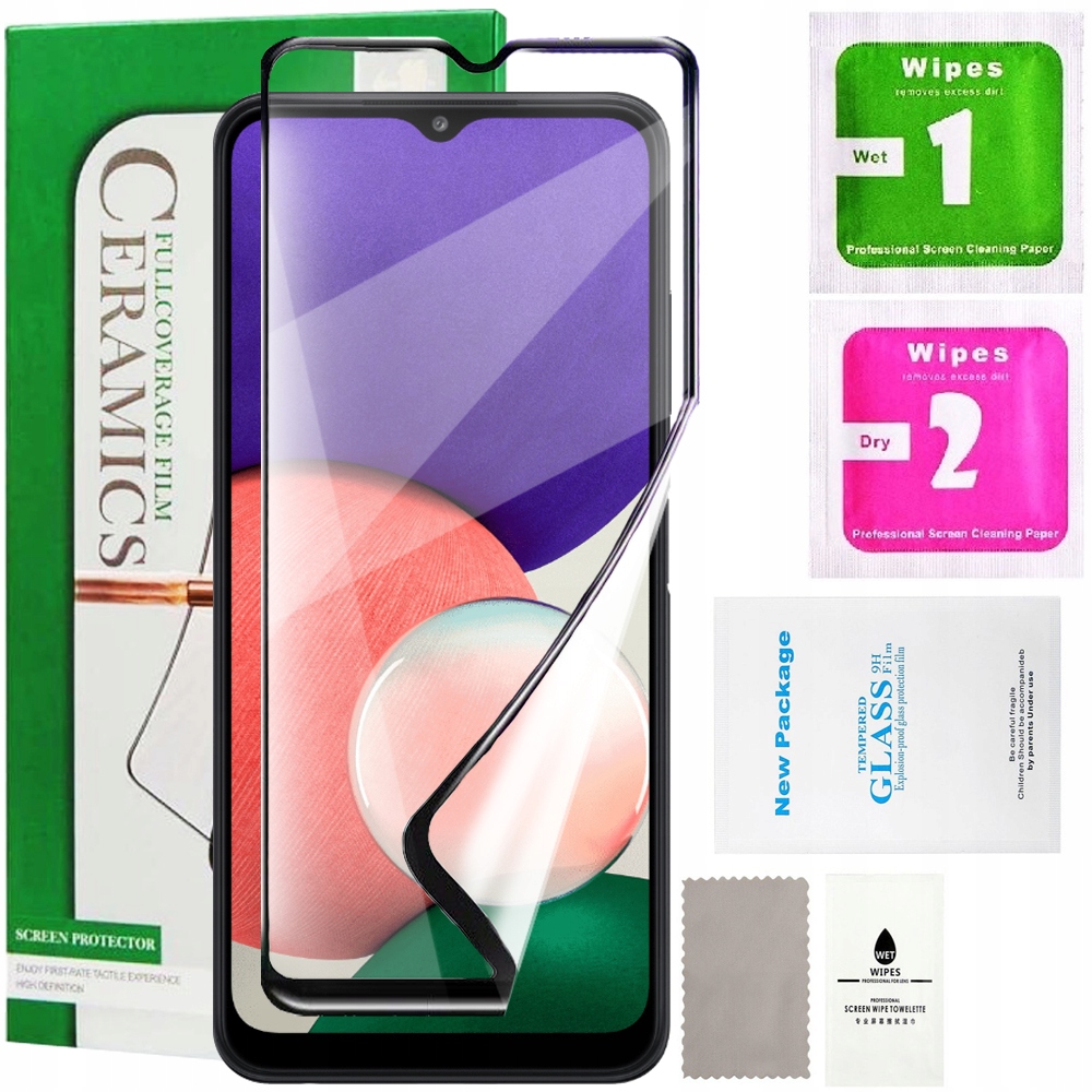 

Szkło Hybrydowe Do Samsung A22 5G Ceramiczne 9D