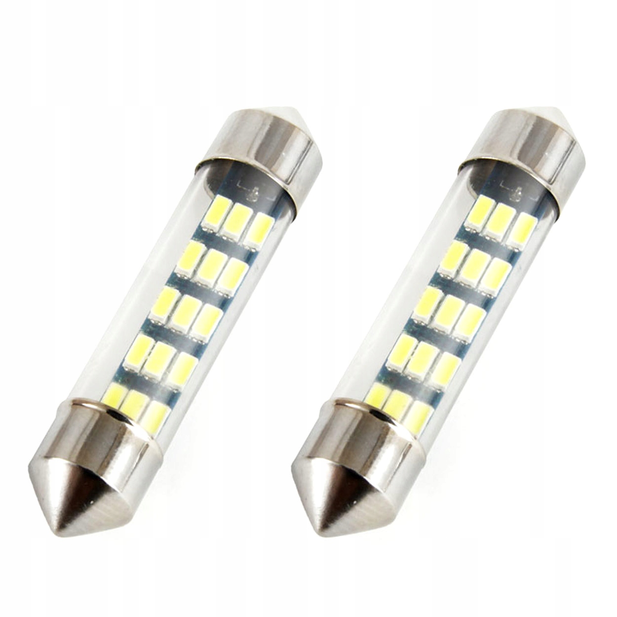 ŻARÓWKI LED C5W C10W RURKOWE 39mm 15xSMD 3014 12V Producent Amio