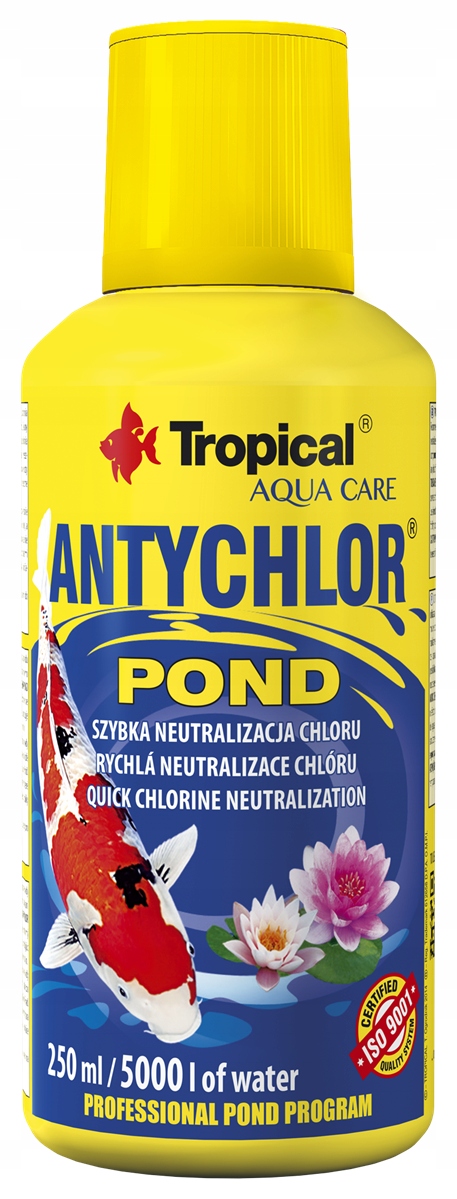 

Tropical Antychlor Pond 250ml Uzdatniacz wody