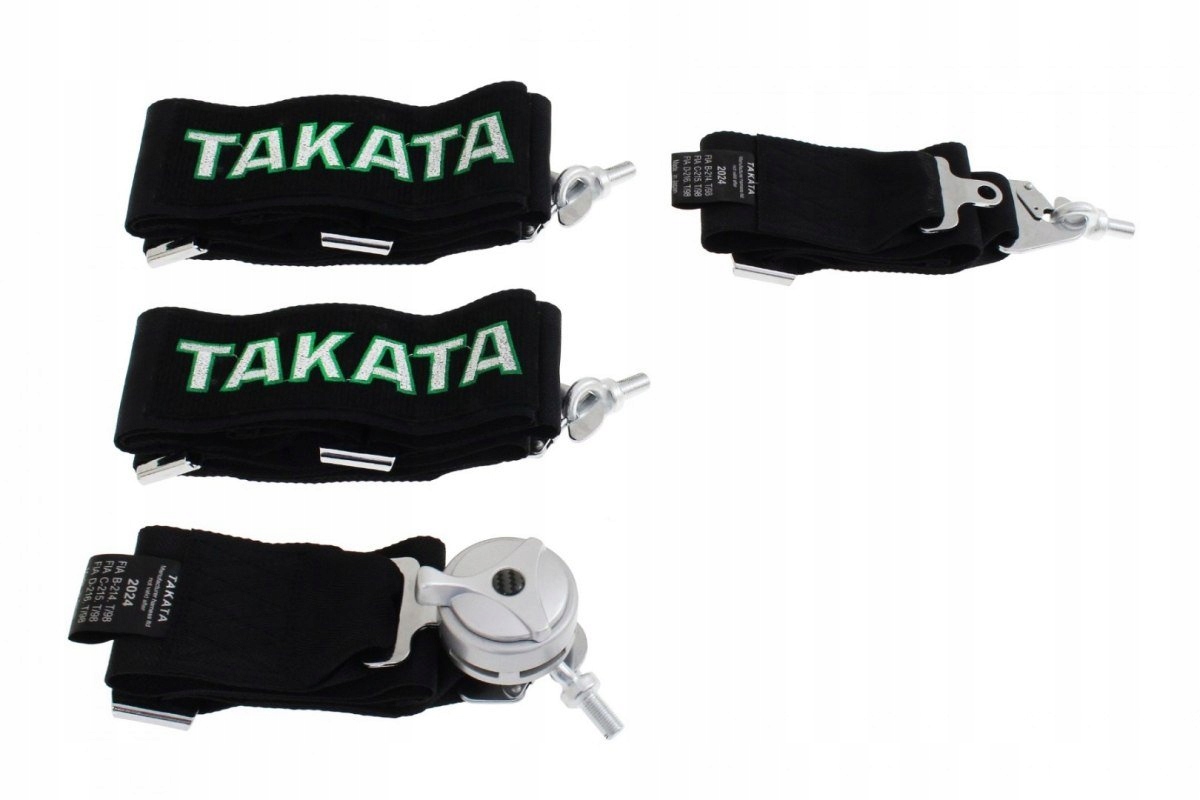PASY SPORTOWE 4P 3 BLACK TAKATA REPL EAN 5903713080350
