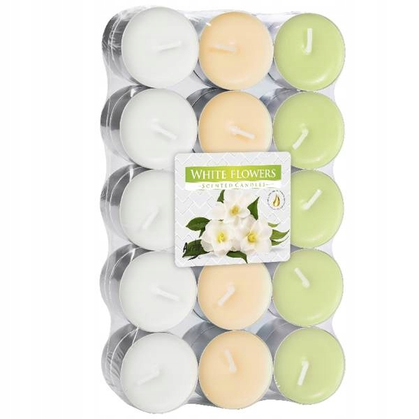 

Podgrzewacze Zapachowe Białe Kwiaty 4H 30 sztuk