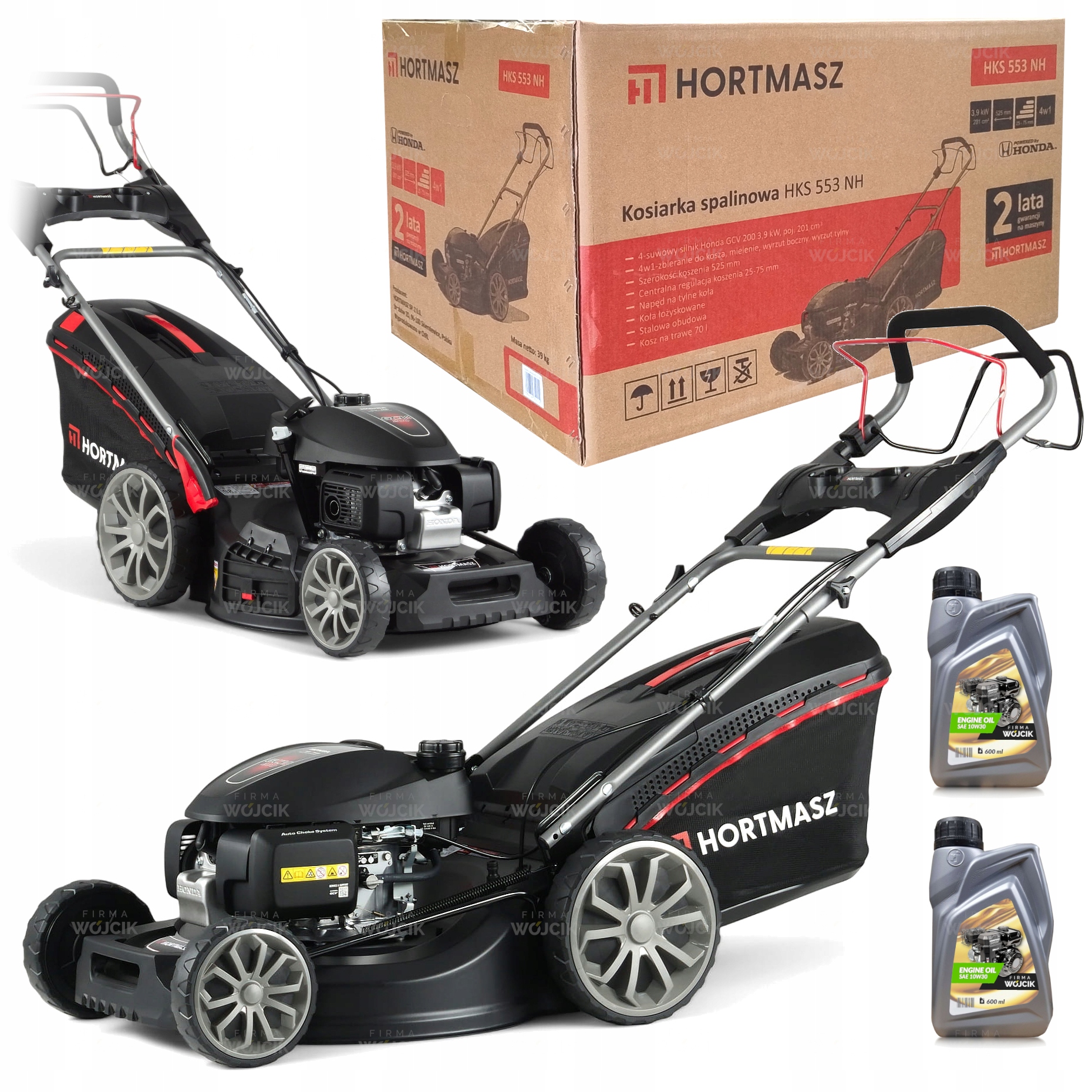 Kosiarka spalinowa z napędem Hks 553 Nh Honda GCV200 szerokość 53 cm