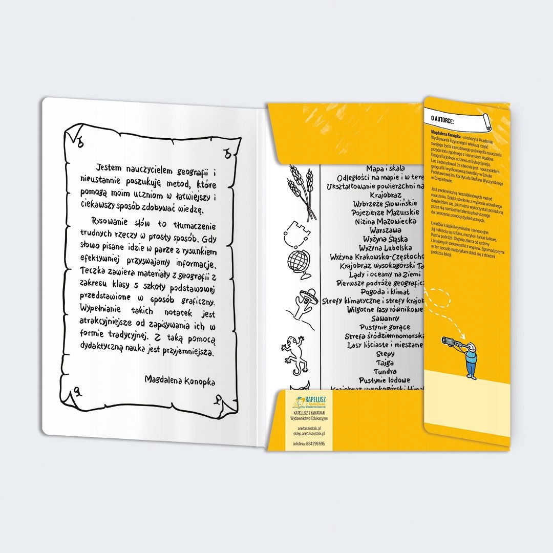 Sketchnotki. Geografia, klasa 5. Graficzne karty pracy ISBN 9788395823664