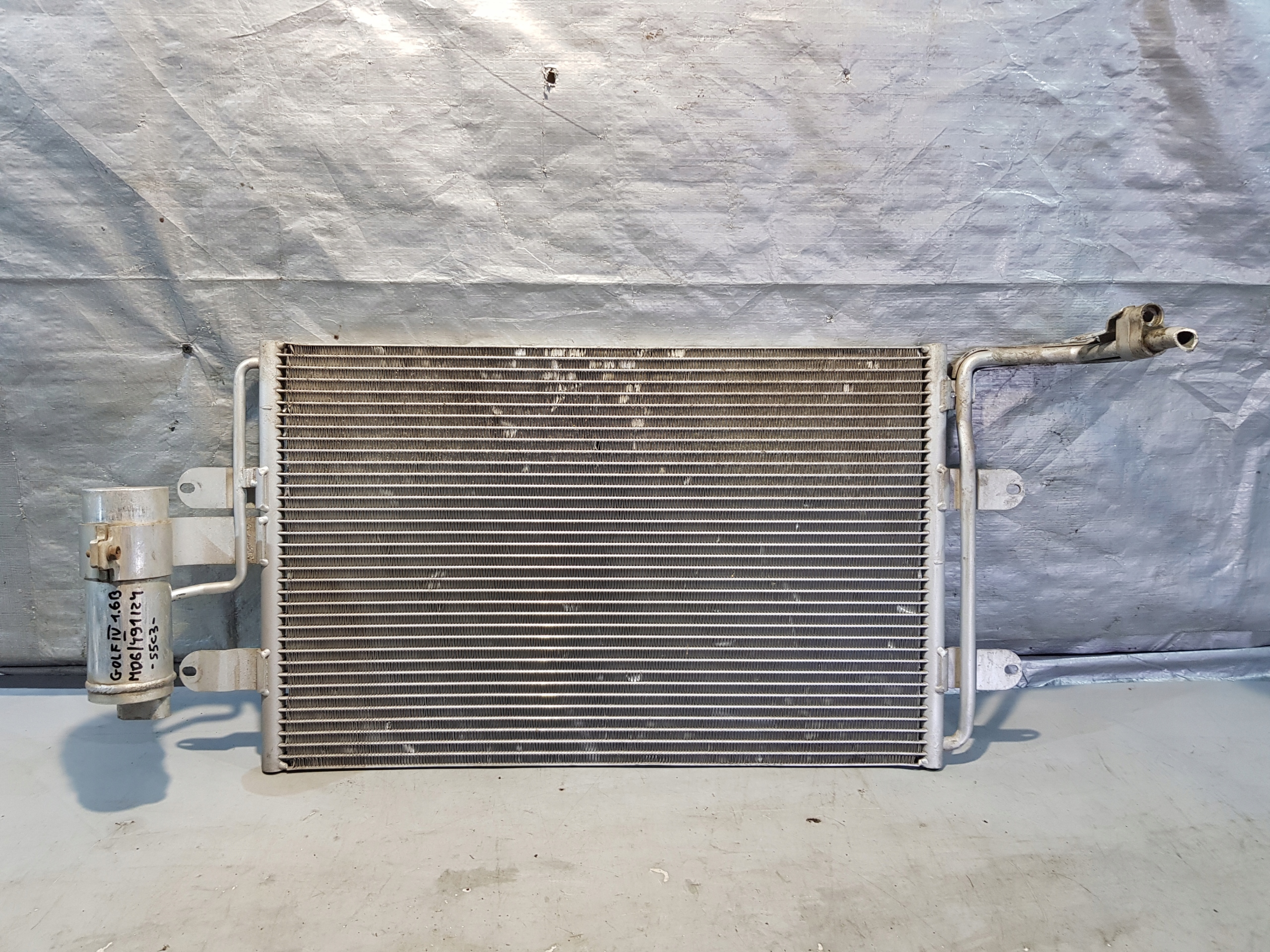 Kondensator Klimakühler VW GOLF IV 1.6B