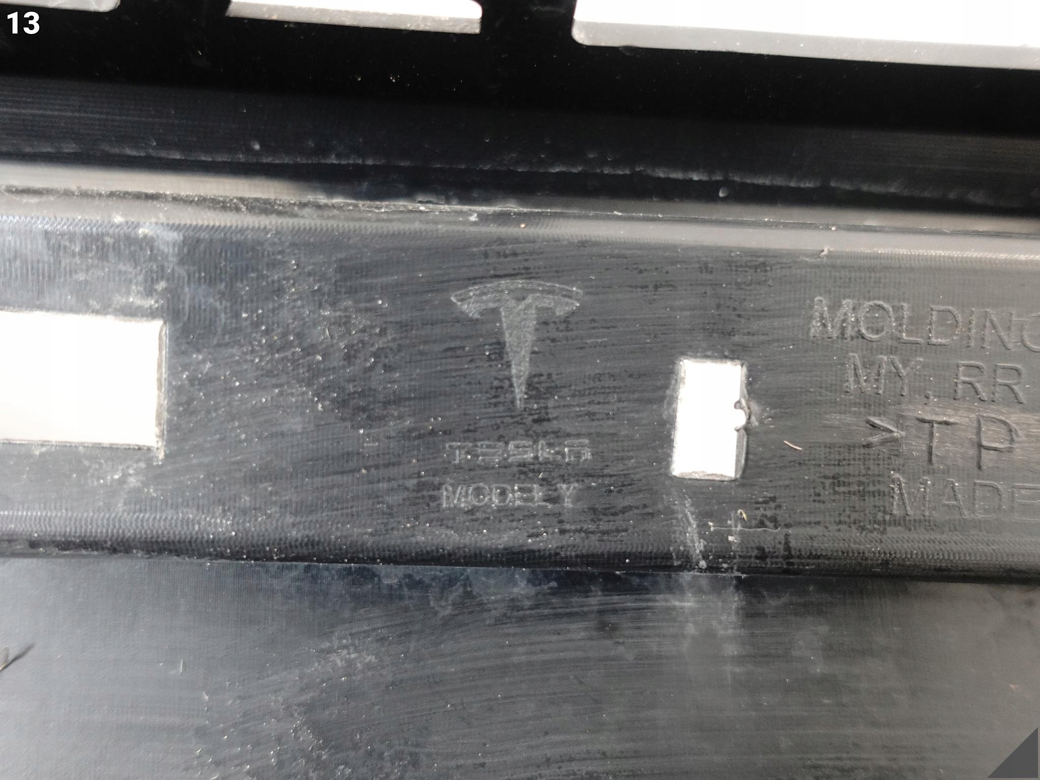TESLA MODEL Y 20-25 SPOILER Diffuseur Accessoires Couverture Pare choc Arrière