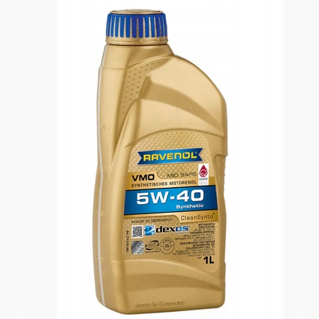 

Ravenol Vmo 5W40 Cleansynto Acea C3 Api Sn/cf 1L