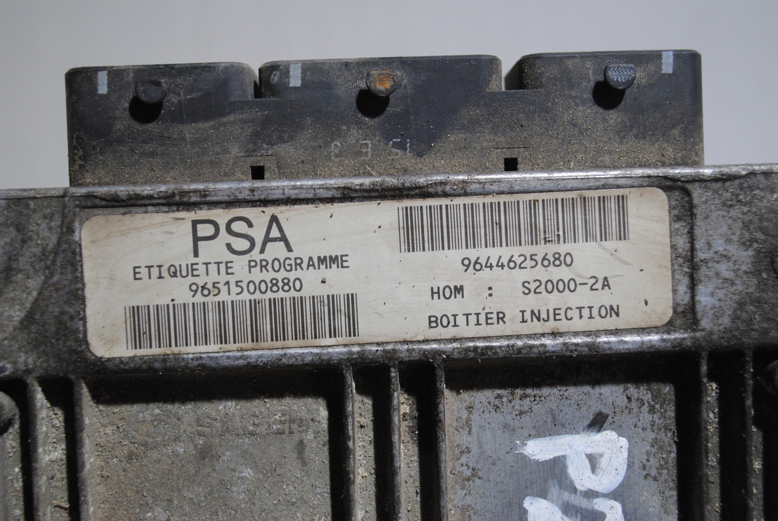 control unit of the engine PEUGEOT 206 9644625680