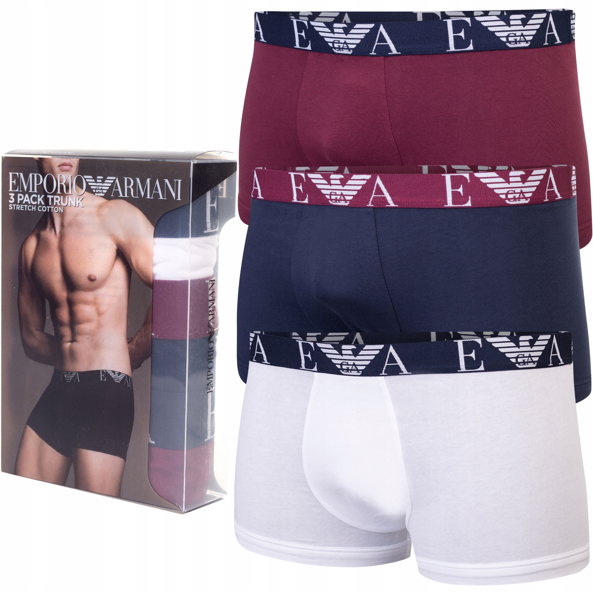 Emporio Armani Ea EA7 Boxerky 3Pack L Pánské Dárek