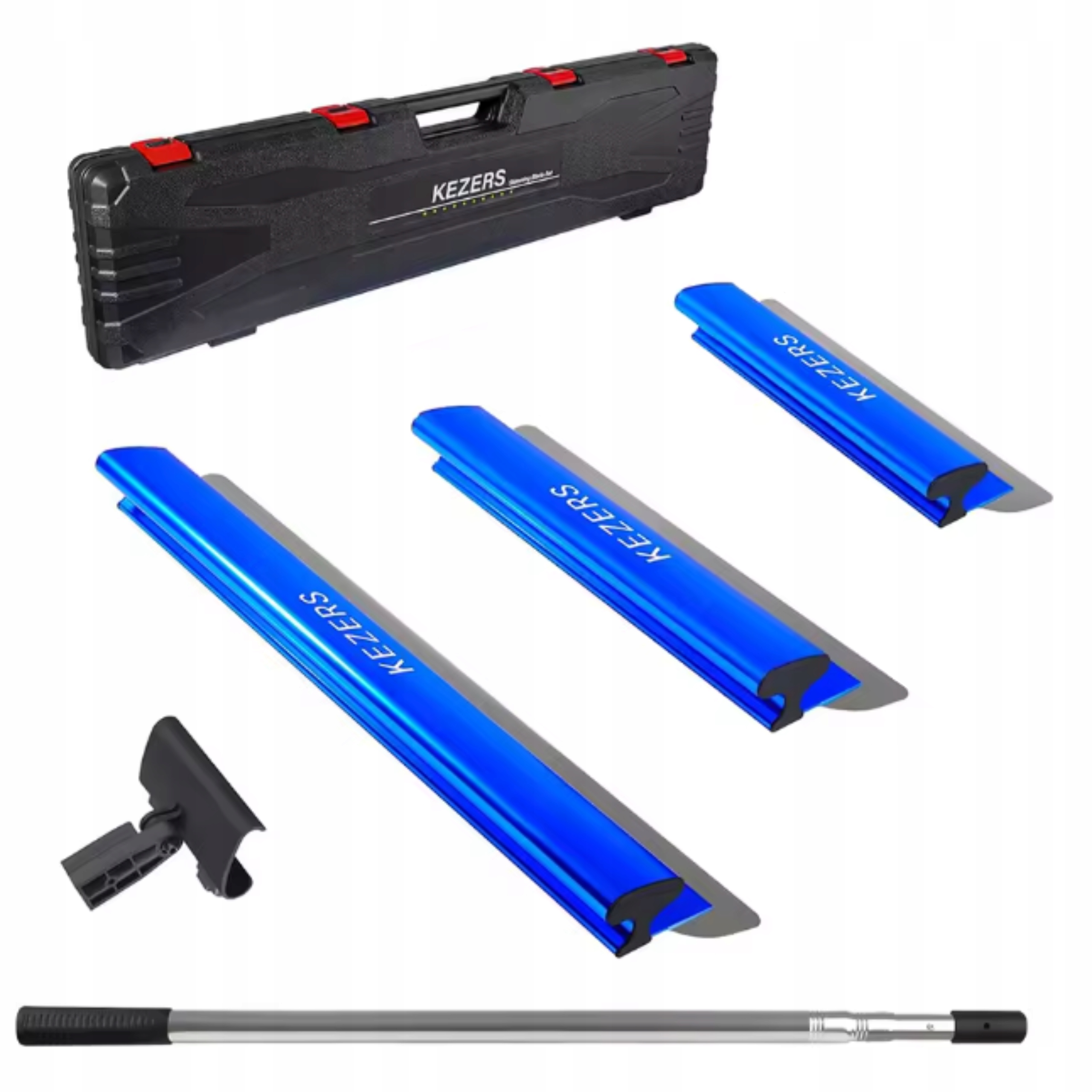 Nože na hladítko Sada špachtle na peří 30 55 80 hůl 2M