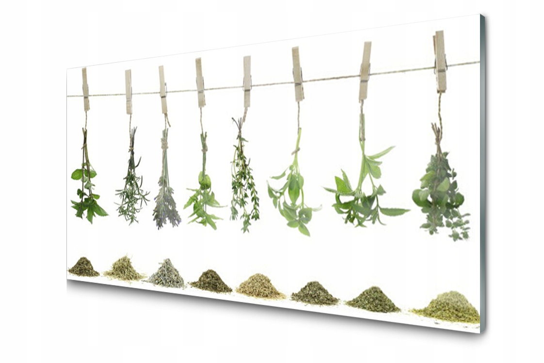 

Panel szklany dekor Kwiaty Roślina 140x70 + Klej