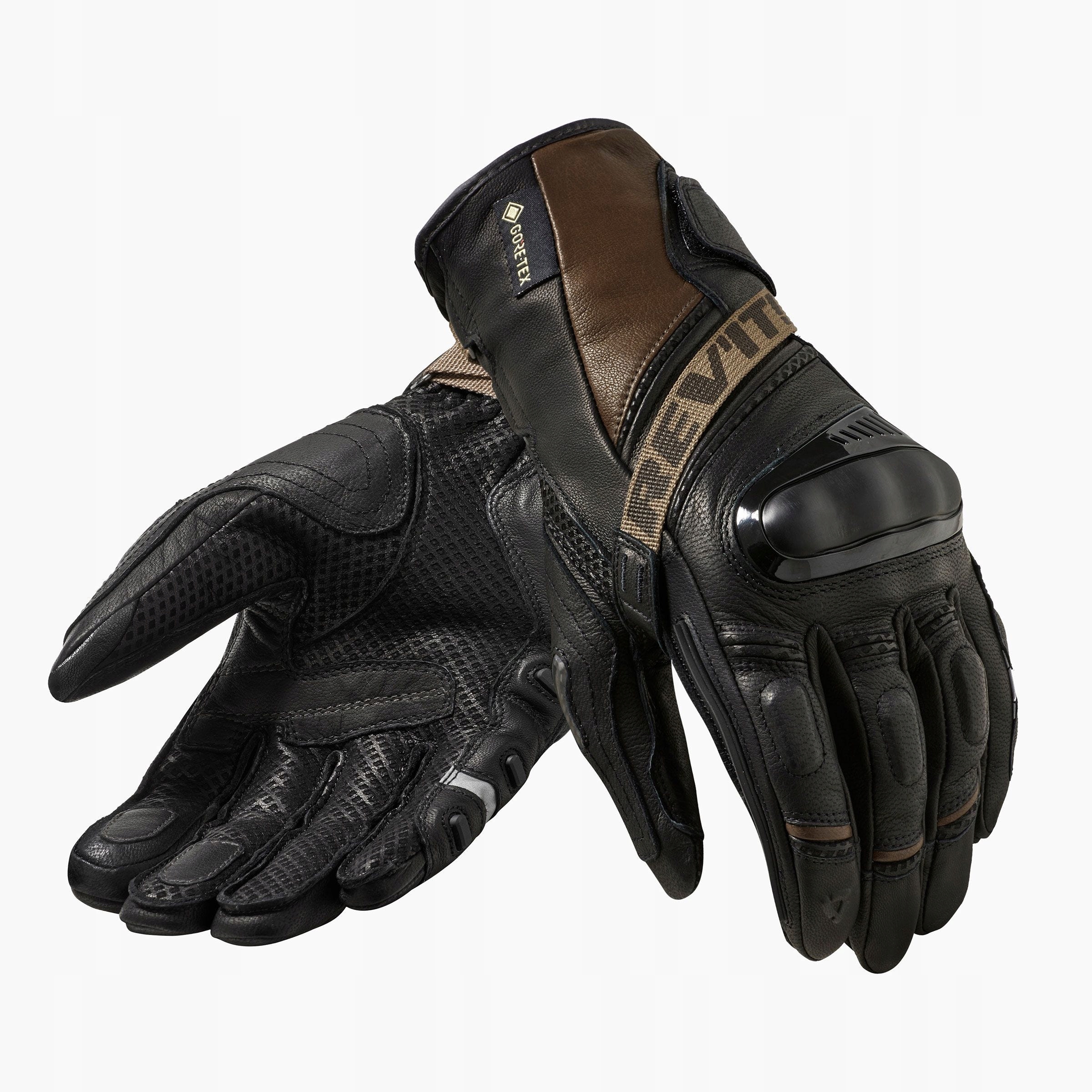 Rev'it Dominator 3 Gtx Black-sand Rukavice Gore-tex veľ. M