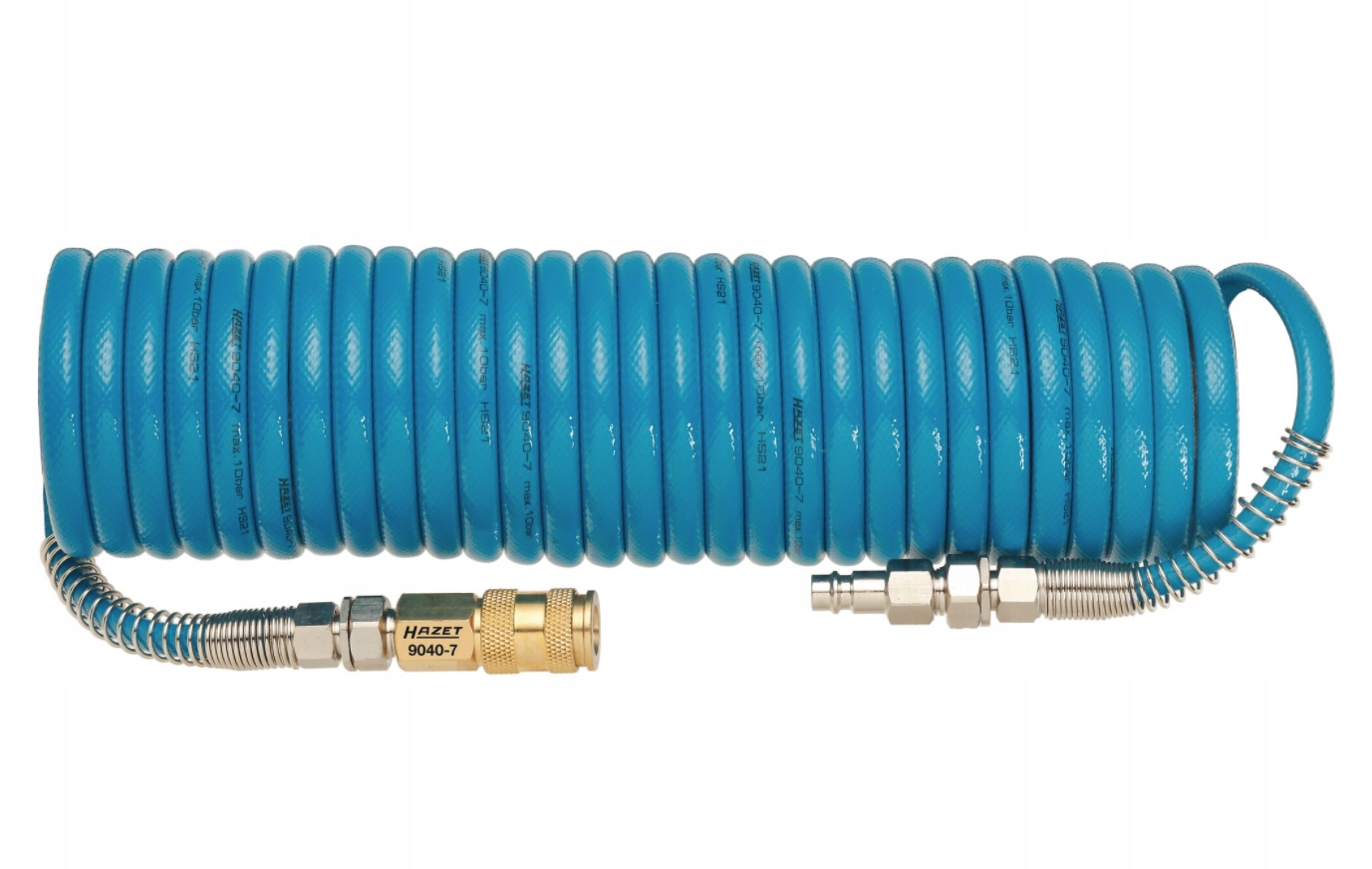 

Wąż spiralny poliuretanowy Hazet z szybkozłączkami