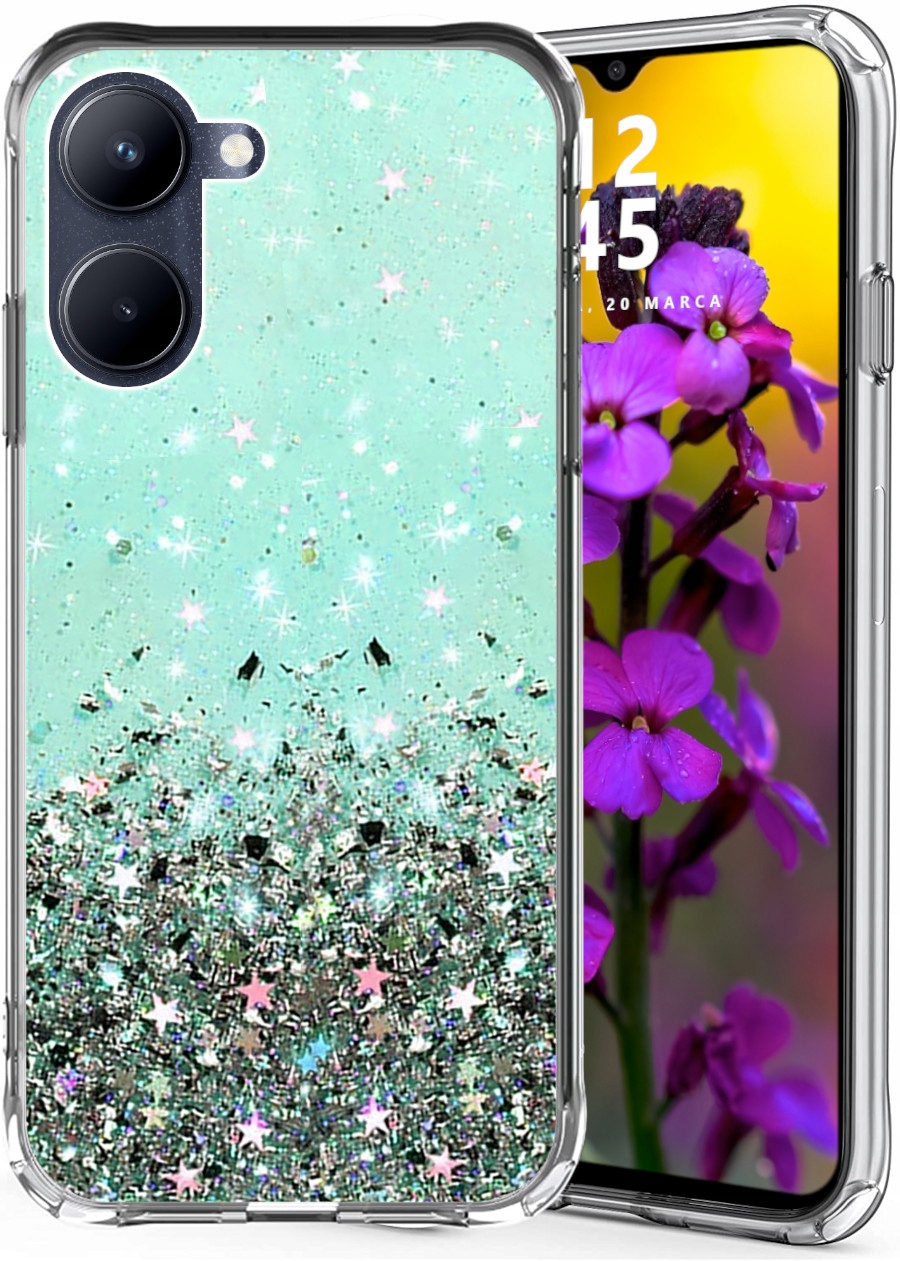 

Etui do Realme C33 Glitter Case Brokat Szkło