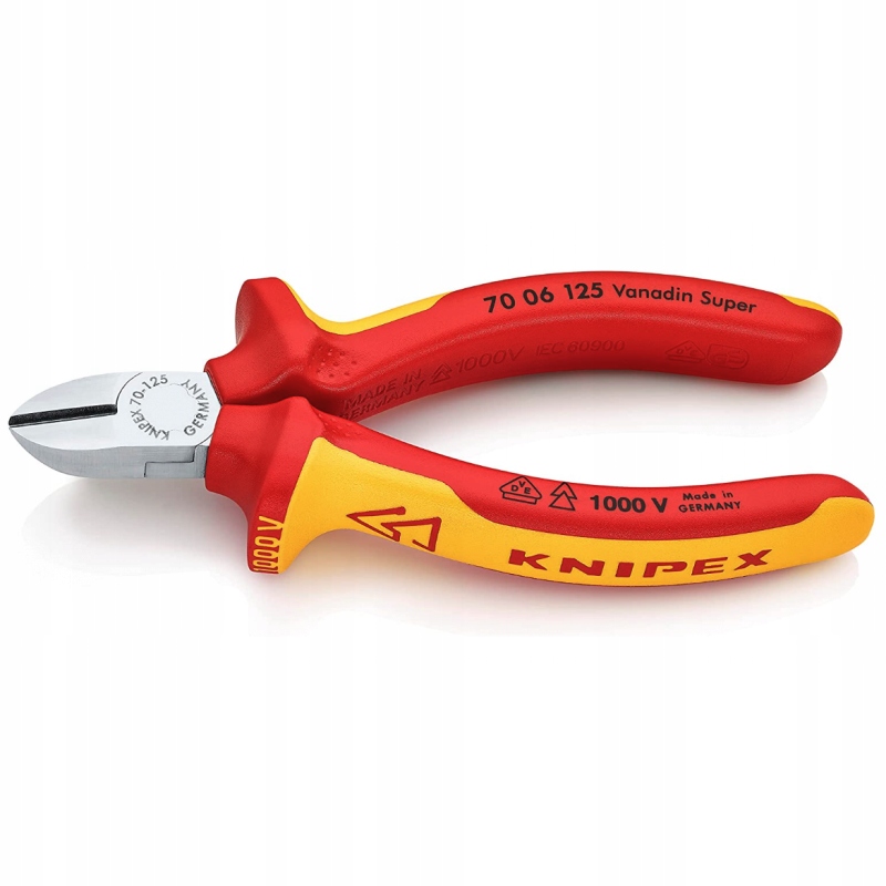 Knipex 70 06 125 szczypce boczne izolowane Vde